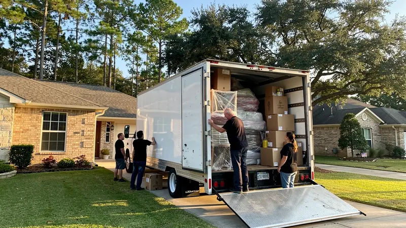 Long-Distance Moving by Junk Junkies Texas movers in Spring, TX